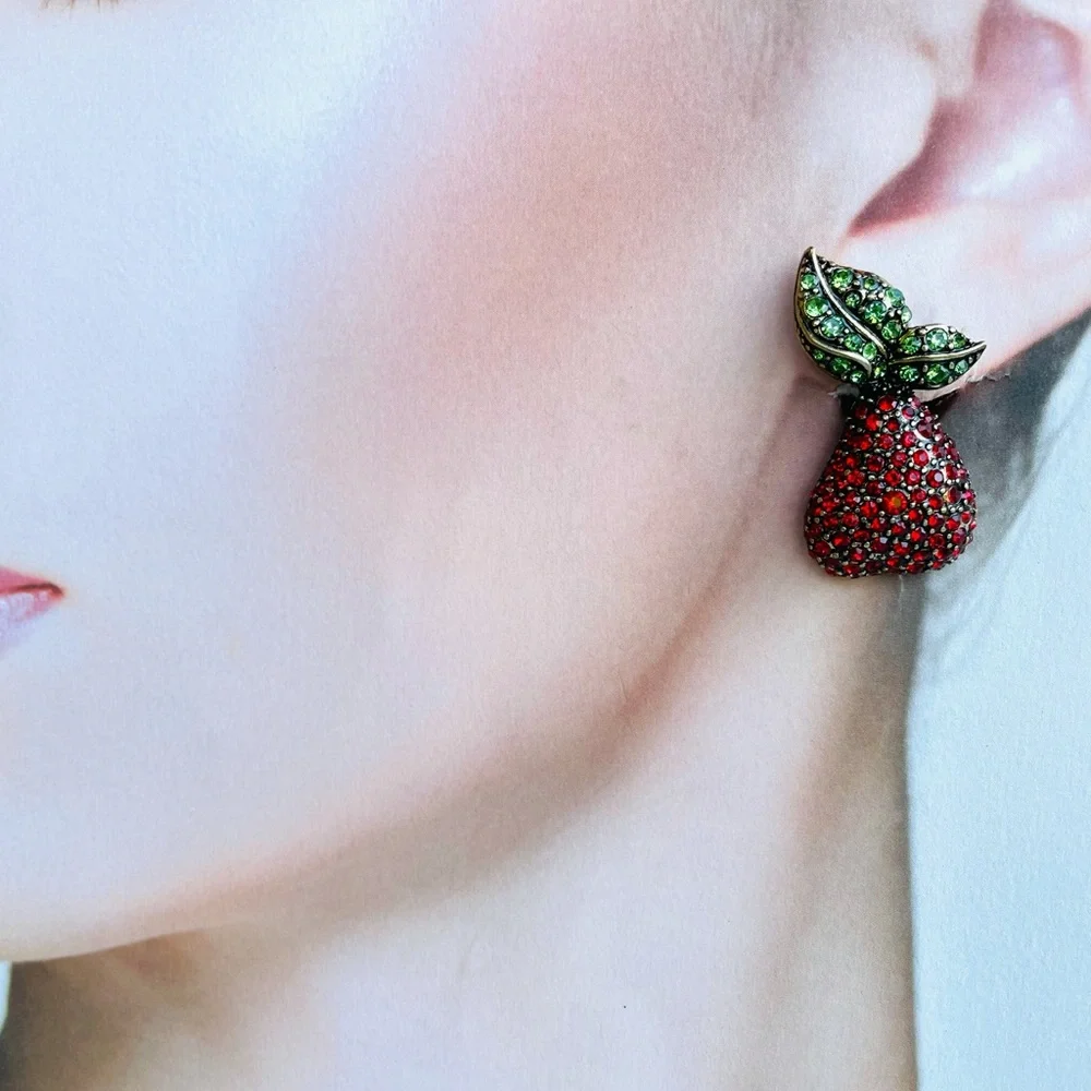 Heidi Daus Crystal Earrings - Picture 1 of 4